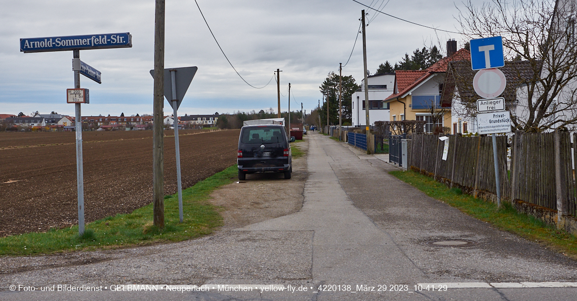 29.03.2023 - Baustelle REVO und Umgebung in Neuperlach